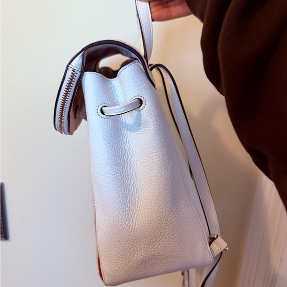 Kate Spade White and Pink Striped Backpack main image 6
